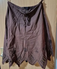 Brauner rock zipflig gebraucht kaufen  Gammertingen