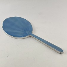 Blue guilloche enamel for sale  CHELTENHAM