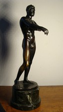 Alte bronze figur gebraucht kaufen  Ravensburg