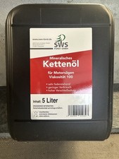 Kettenöl liter sws gebraucht kaufen  Neudrossenfeld
