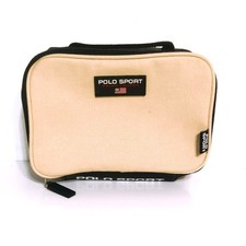 Bolsa de viagem Polo Sport Ralph Lauren bege lona fragrância higiene comprar usado  Enviando para Brazil