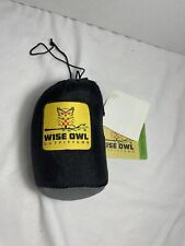 Hamaca de camping Wise Owl Outfitters gris/negro búho único FeatherLite segunda mano  Embacar hacia Argentina