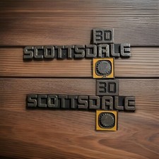 C10 scottsdale emblem for sale  West Enfield