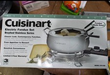 Juego de fondue eléctrica Cuisinart 3qt segunda mano  Embacar hacia Mexico