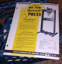 Lempco products inc for sale  Toledo