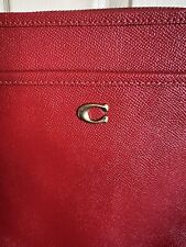 Coach authentic red for sale  Manteca