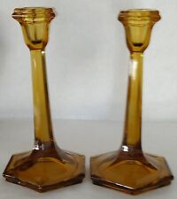 glass candlesticks lovely for sale  Greene