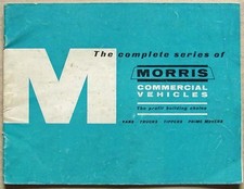 Folheto de vendas MORRIS COMMERCIAL 1962-63 #62130 VANS Tippers TRUCKS Prime Movers comprar usado  Enviando para Brazil