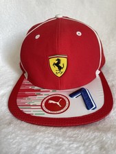 Boné Kimi Raikkonen Scuderia Ferrari Racing aba plana - Fórmula 1 - F1 - Chapéu Puma comprar usado  Enviando para Brazil