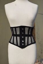 Mesh underbust black for sale  BRADFORD