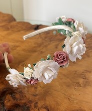 Flowergirl bridesmaid headband for sale  BLANDFORD FORUM