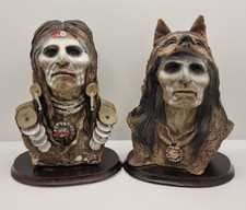 Indian busts figures for sale  Shipping to Ireland