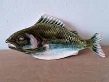 Pesce ceramica barbotine usato  Torre Canavese