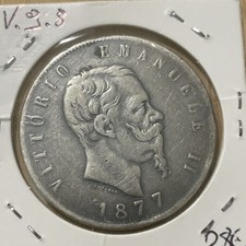 Lire 1877 vittorio usato  San Giovanni Valdarno