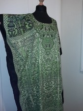 Caftan green black for sale  ST. ALBANS