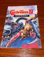 Castlevania snes instruction for sale  Kansas City