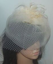 Fascinator headpiece brautschm gebraucht kaufen  Lohmen
