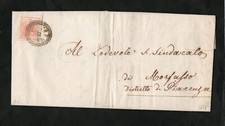 Lombardo veneto 1858 usato  Mantova