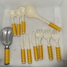 Lote de talheres de plástico Party Queen Royal Co Ltd Japão 1985 comprar usado  Enviando para Brazil