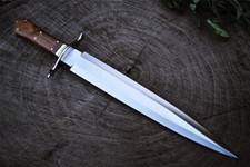 Coltello bowie personalizzato usato  Spedire a Italy