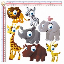 Leone zebra adesivi usato  Roma