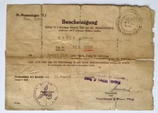 Documento militare italo usato  Polcenigo