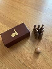 Wooden mini bowling for sale  Ipswich