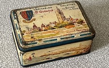Boîte biscuit ancienne d'occasion  Étables-sur-Mer