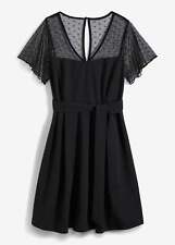 Kleid capeärmel schwarz gebraucht kaufen  Deutschland
