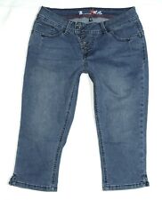BUENA VISTA Malibu - CAPRI Jeans Shorts Spodnie damskie rozm. S Niebieskie krótkie logo Gwiazda na sprzedaż  PL
