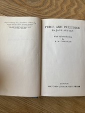 pride and prejudice book jane austen The Worlds Classics 335 London Oxford Uni, usado comprar usado  Enviando para Brazil