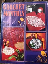 Crochet monthly table for sale  RIPLEY