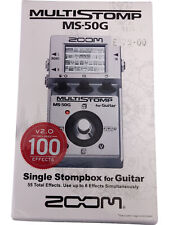 Zoom multistomp 50g for sale  BASINGSTOKE