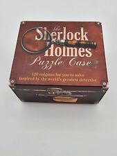 Estuche Puzzle Sherlock Holmes Detective Quiz Juego de Cartas 120 Posibilidades Completo segunda mano  Embacar hacia Argentina