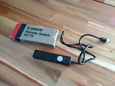 Canon Remote Switch 60 T3 in box/ Shutter release control (T90, EOS 5, 1N etc) na sprzedaż  PL