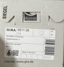 Gira 021105 abdeckrahmen gebraucht kaufen  Mönchengladbach