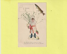 Cpa chromo fillette d'occasion  Draguignan