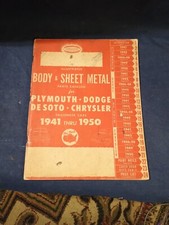Mopar body sheet for sale  Kansas City