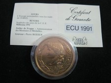 Médaille ancienne bronze d'occasion  Saint-Pantaléon-de-Larche