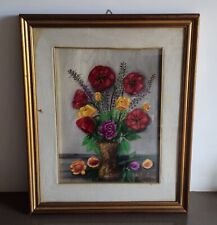 Quadro vaso fiori usato  Roma