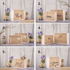 Personalised lunch jute for sale  BOLTON