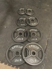 Apollo weight plates for sale  Turlock