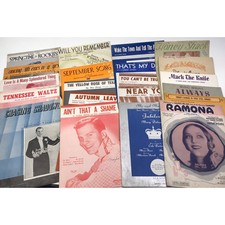 Vintage sheet music for sale  Seattle