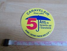 Caravan sticker caravelair d'occasion  Expédié en Belgium