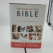 Joyce Meyer The Everyday Life Bible The Power of God's Word for Everyday Living segunda mano  Embacar hacia Mexico