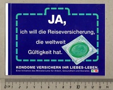 Aufkleber sticker kondome gebraucht kaufen  Südlohn