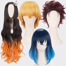 Peruca cosplay cabelo Demon Slayer Kimetsu no Yaiba Kamado Tanjirou Hashibira Inosuke comprar usado Peruca cosplay cabelo Demon Slayer Kimetsu no Yaiba Kamado Tanjirou Hashibira Inosuke comprar usado  Enviando para Brazil