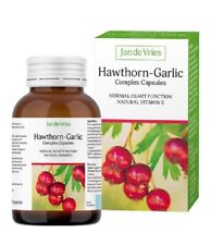 Jan de Vries Hawthorn-Alho (90 cápsulas) BBE 10/2027 comprar usado  Enviando para Brazil