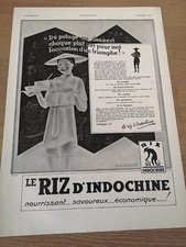 Publicité 1933 riz d'occasion  Bordeaux-