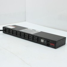 Używany, APC AP7900B 8-gniazdowy 120V x 12A Przełączany stojak 1U PDU z uszami stelażowymi na sprzedaż  Wysyłka do Poland
